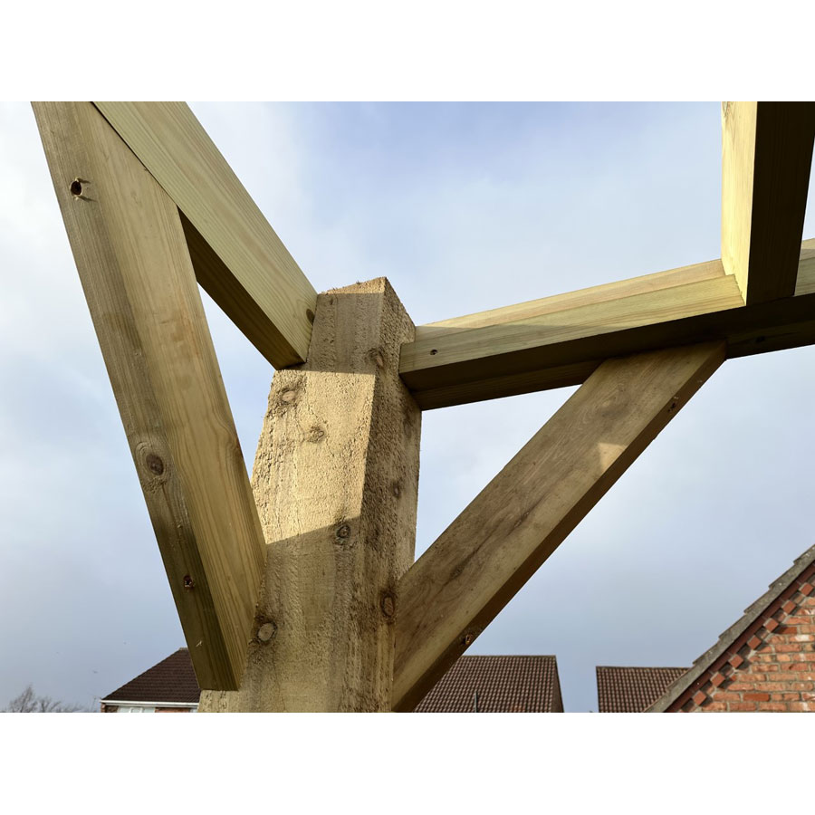 Box Pergola Structure