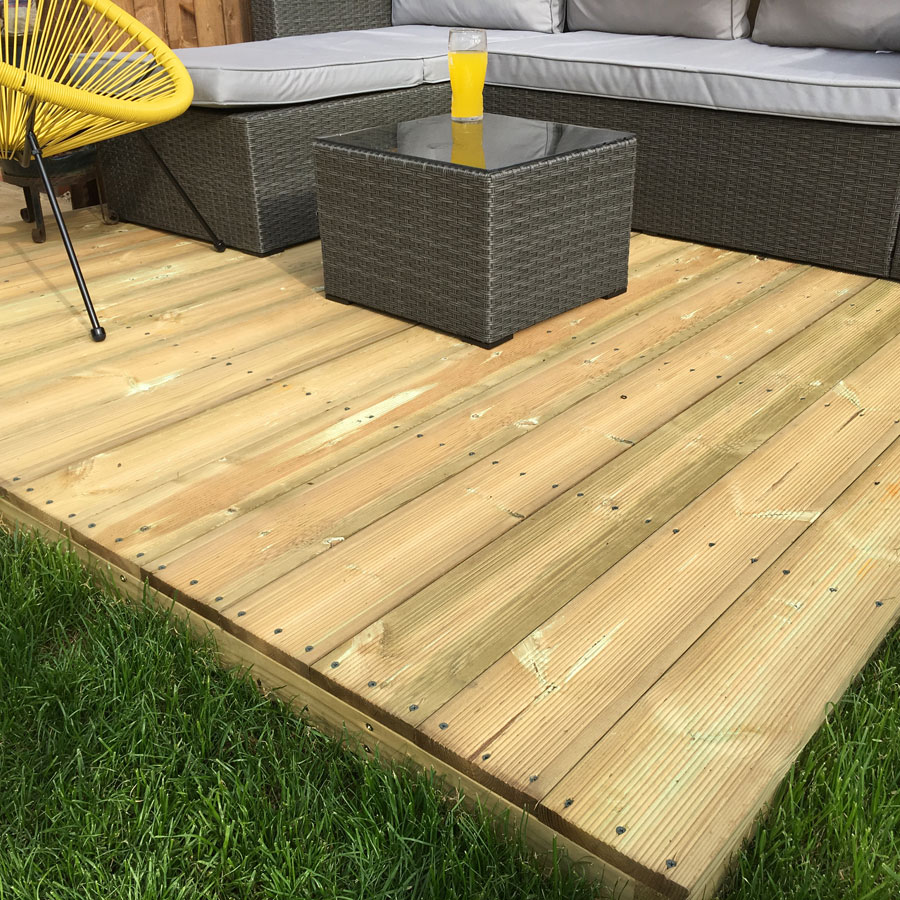 2.4m x 2m Decking Kit