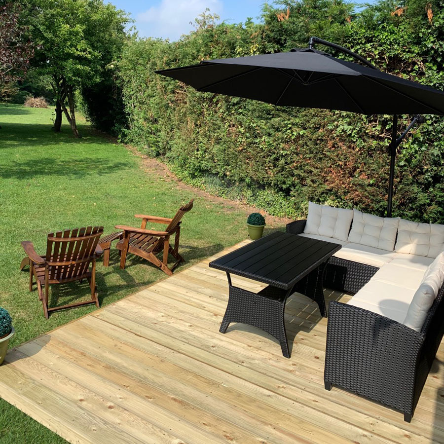 3.6m x 2m Decking Kit