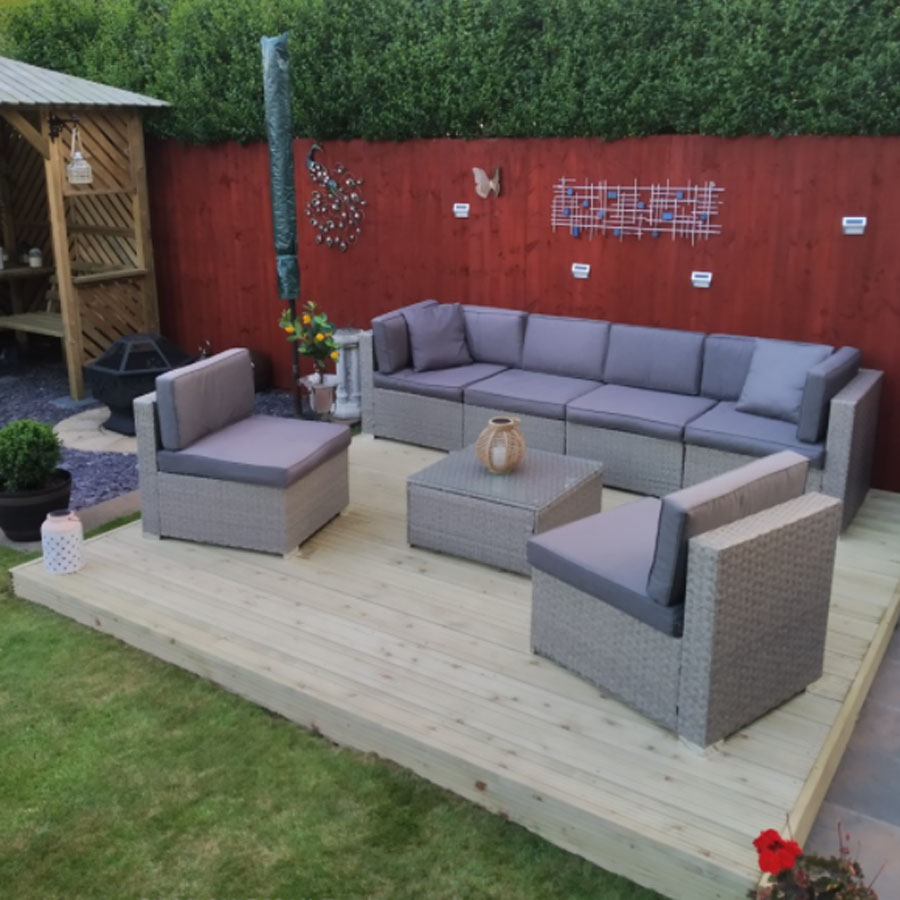 3.6m x 3m Decking Kit