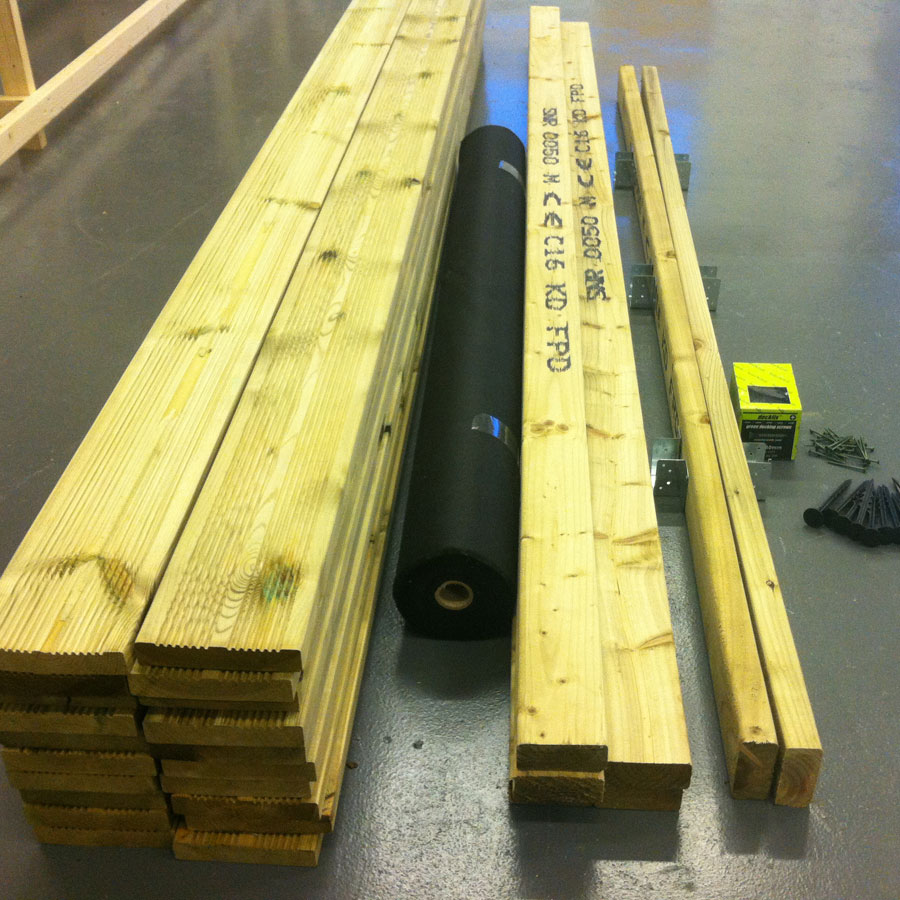 Decking Kit Components
