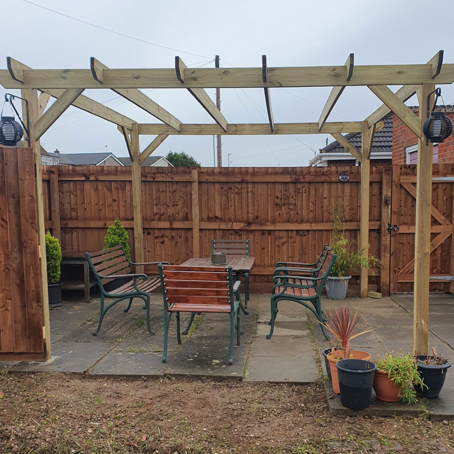 4.2m x 3.0m Pergola